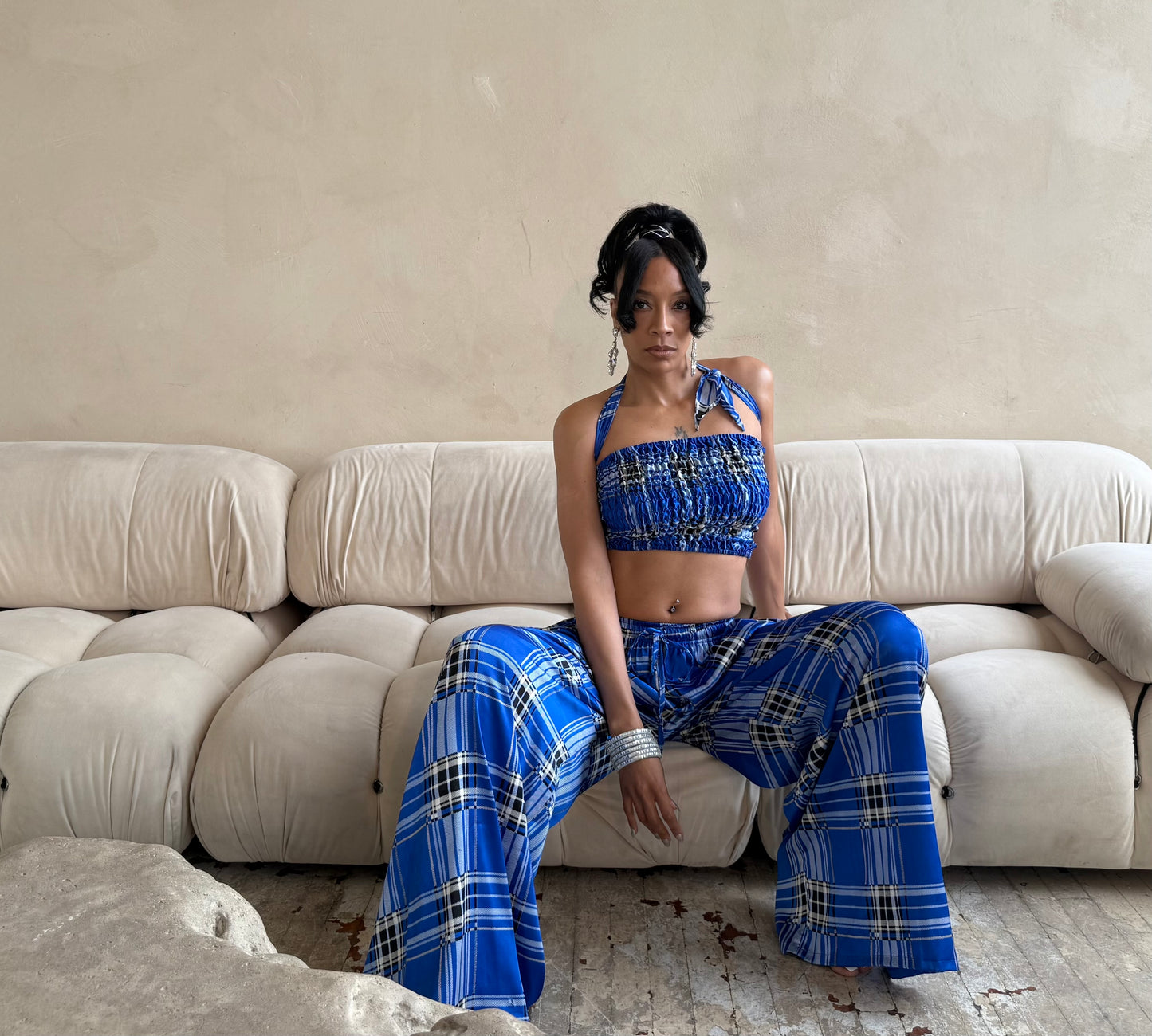 JET SET - BONFIRE PRINT BLUE