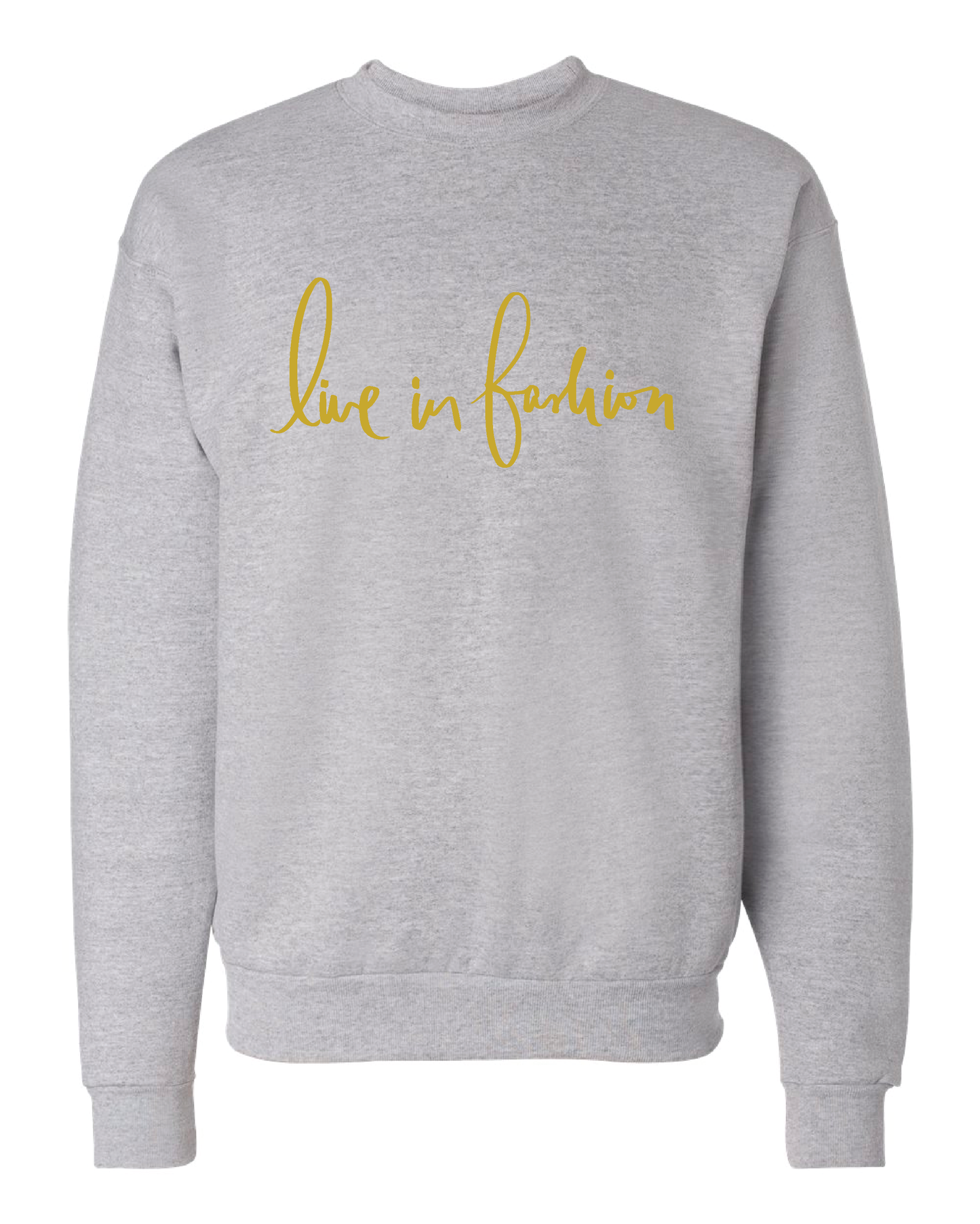 LIF GOLD FOIL SWEATSHIRT - GALORE GREY