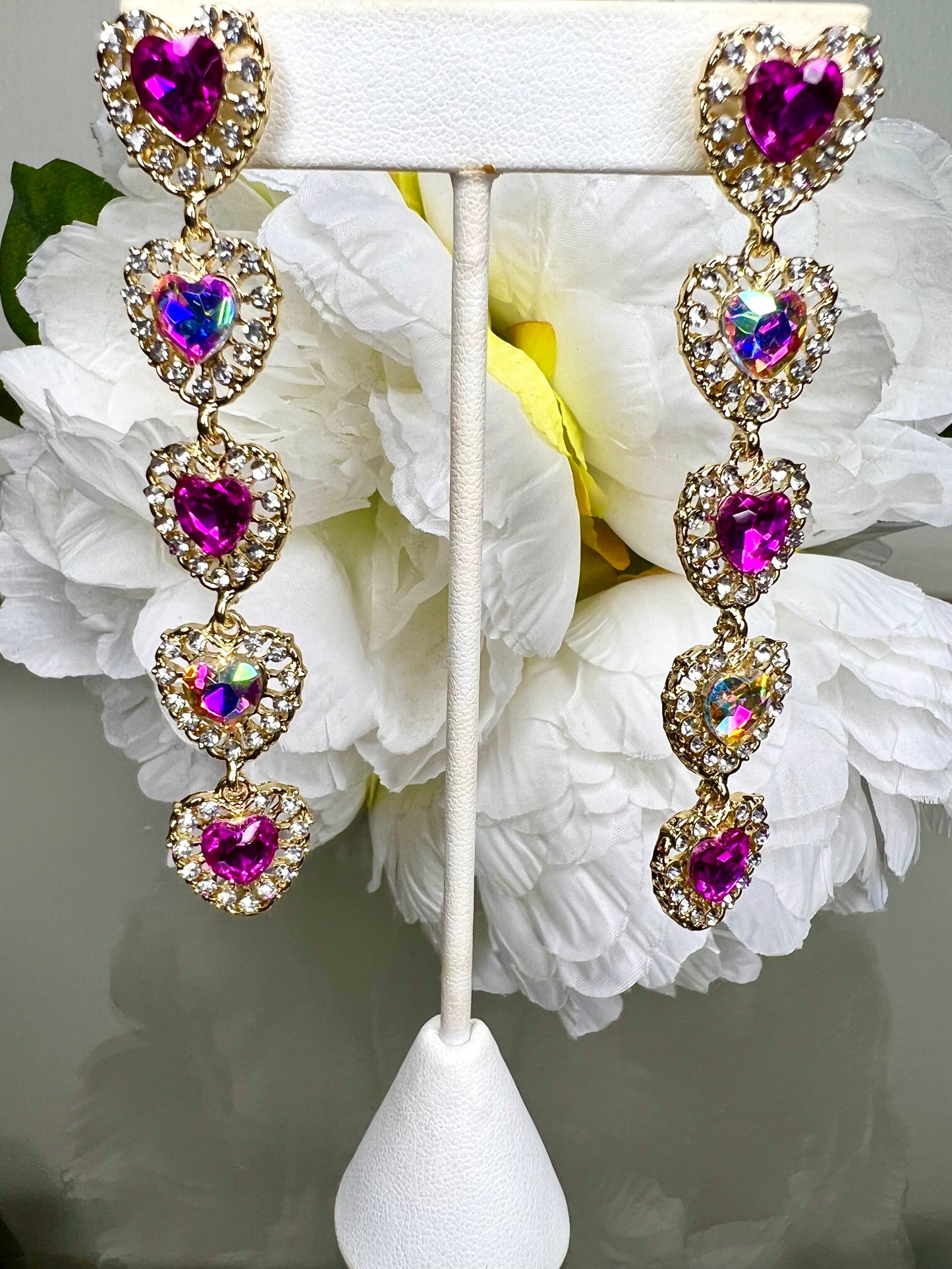 ROMANCE EARRINGS - PINK