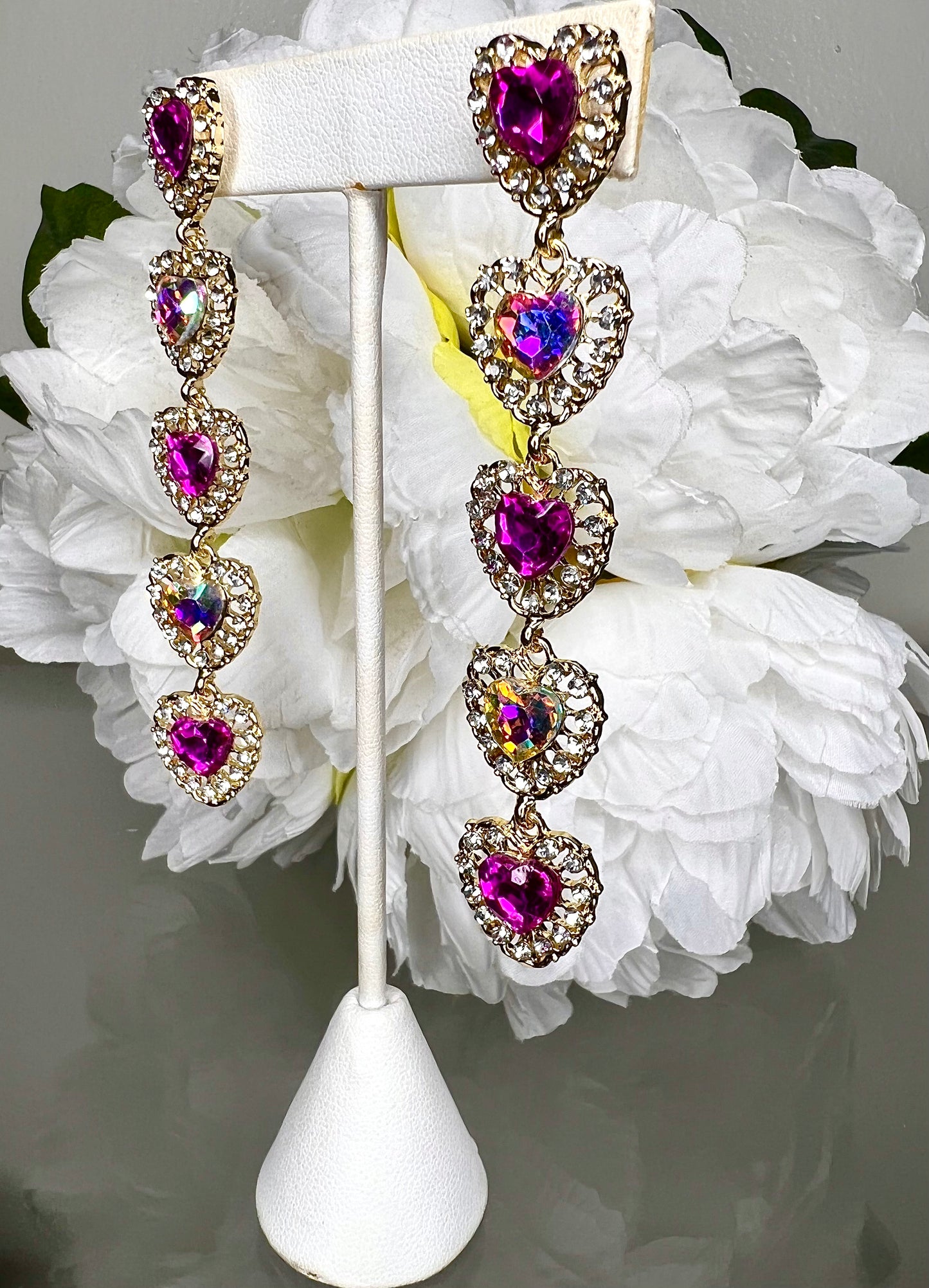 ROMANCE EARRINGS - PINK