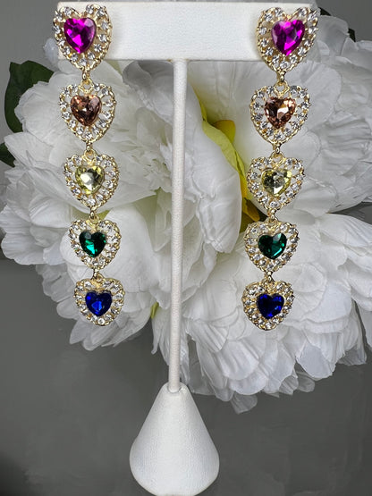 ROMANCE EARRINGS - COLORFUL