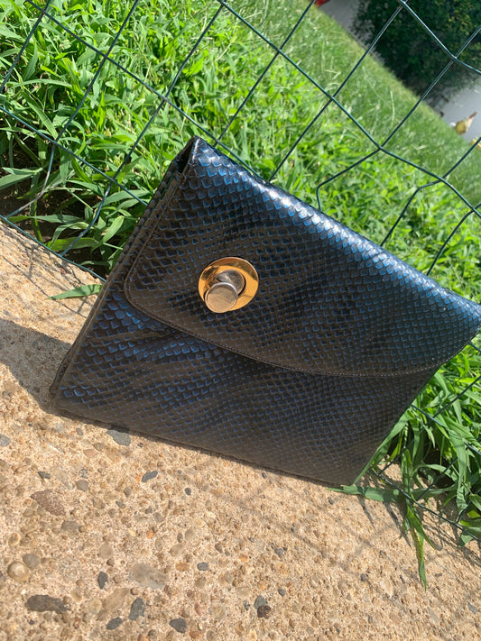 PYTHON INSPO VINTAGE CLUTCH